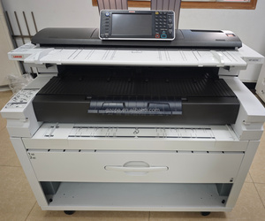 Equipo Multifuncional de Formato Ancho RICOH <span class=keywords><strong>MP</strong></span> W6700 Remanufacturado Premium, Impresora A0, Escáner de Dibujos de Ingeniería, Equipo de Oficina - Product Image 4