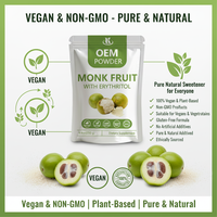 Zero Calorie Monniksvrucht Erythritol Mengsel Poeder Bulk voor Dranken Bakken Koken Non-GMO Vegan GMP Fabrieksdirect