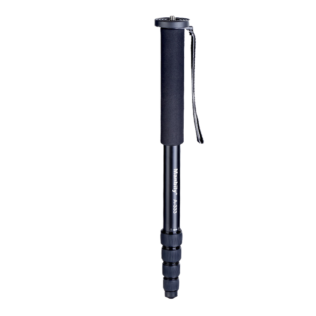 Manbily A-333 Aluminum Telescoping Rods Portable Camera Multifunctional Monopod with 8kg Load Capacity for for DSLR