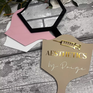 Miroir de maquillage moderne et écologique à main, tendance 2026, miroir de beauté facial unilatéral, personnalisable, best-seller TikTok - Product Image 5
