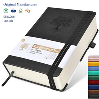Carnet de notes Myway 2026 A5, couverture rigide épaisse, reliure en cuir gaufré, journal pour femmes et hommes, journalisation quotidienne