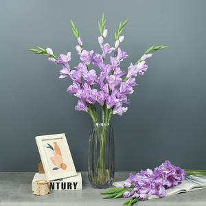 H-481 Valentine Cadeaux Décorations Fleurs Artificielles Épée Unique Orchidée - Product Image 4