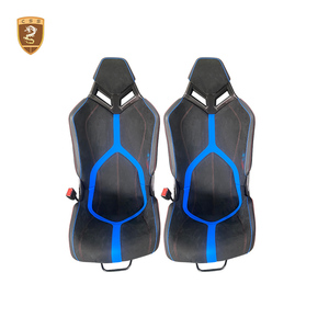 Asientos Deportivos de Carreras Estilo <span class=keywords><strong>SVJ</strong></span>, Asientos de Fibra de Carbono Seca para <span class=keywords><strong>Lamborghini</strong></span> <span class=keywords><strong>Aventador</strong></span> LP700 LP720 LP750 - Product Image 1