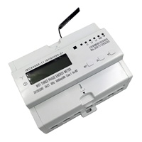 Compteur d'énergie triphasé AC industriel Acrel ADL400N-CT avec mesure bidirectionnelle, affichage numérique, précision de classe B