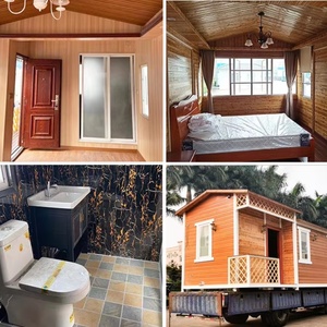 Tùy Chỉnh Retro Phong Cách Biệt Thự Ngoài Trời Kết Cấu Thép Đúc Sẵn Container Nhà Cho Khu Vườn Tư Nhân Đổ Bãi Biển Cắm Trại Trang Web Nhà - Product Image 6