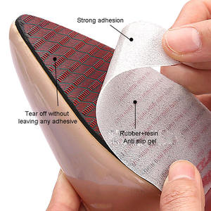 Resina antiscivolo <span class=keywords><strong>Gel</strong></span> smerigliato Unisex gomma autoadesiva resistente all'usura antiscivolo e riduzione del rumore <span class=keywords><strong>suola</strong></span> adesiva cuscino - Product Image 3