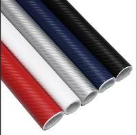 Vinilo Adhesivo de Fibra de Carbono 4D Amarillo Clásico para Automóviles