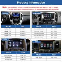 Radio Android Autoabc con Pantalla Táctil, Navegación GPS, CarPlay, Instalación Fácil, Airplay, MirrorLink para Buick Opel 2013-2019