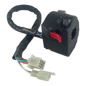 สวิตช์แฮนด์มอเตอร์ไซค์โมโตโรล่า 22 มม. ฟังก์ชั่นหลากหลาย ควบคุมไฟเลี้ยว แตร และไฟหรี่ สำหรับรถออฟโรด - Product Image 3