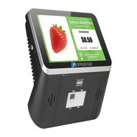 Dispositivo de Exibição de Preços, Verificador de Preços, Máquina Leitura de Código QR Montada na Parede, Verificador de Preços de 8 Polegadas