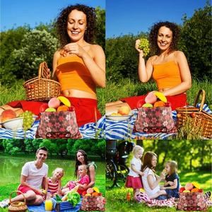 <b>Large</b> Heavy Duty Collapsible Shopping Bag Custom <b>Printed</b> Washable Sublimation <b>Printed</b> Folding Bag - Product Image 6