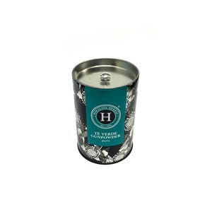 Tapa de Lata Negra Personalizada, Envase Metálico para Café, Té, Pastel, Sándwich, Empaquetado Personalizado con Logotipo, Venta al Por Mayor Directo de Fábrica - Product Image 2