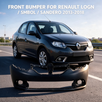 HUIDAN NOUVEAU PARE-CHOCS AVANT 620228143R pour RENAULT LOGN / SMBOL / SANDERO 2013-2018