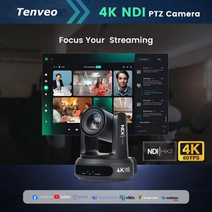 Камера NV620A Ultra HD 4K 60 с 20-кратным оптическим зумом, USB, SDI, LAN и новейшим 4D джойстиком для онлайн-стриминга, AI-трекинга, NDI - Product Image 6