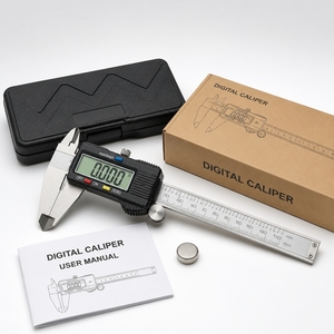 Calibro Elettronico <span class=keywords><strong>in</strong></span> Acciaio Inossidabile 150-300mm, Precisione 0.01-0.02mm, Display Digitale LCD, Misurazione <span class=keywords><strong>in</strong></span> <span class=keywords><strong>Pollici</strong></span> e Metrica, Protezione IP67 - Product Image 3