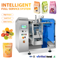 Machine de remplissage et de scellage de sachets préformés haute vitesse pour fruits secs et snacks, Doypack Multihead