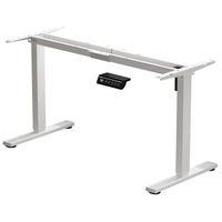 Table électrique réglable en hauteur avec capacité de charge de 140 kg, pour travailler debout ou assis, avec cadre de table électrique à double moteur sans balais