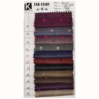 FabFairy Offre Spéciale PV Jacquard brocart tissu teint uni Viscose/Polyester doublure antistatique pour costumes garçons filles vêtement