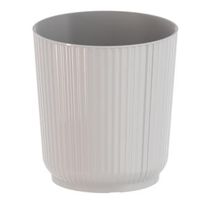 F22530 Maceta plisada de aspecto de porcelana alta para decoración de orquídeas de hotel al por mayor - Product Image 1