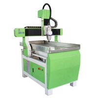 Mini routeur CNC automatique 6090, pour gravure sur bois, jade, aluminium, signalétique, machine CNC compacte pour l'industrie publicitaire