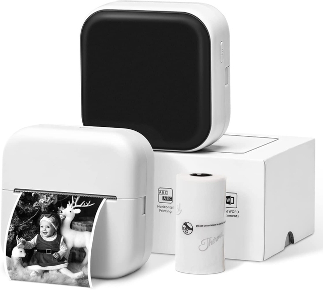 Phomemo M02X Inkless Pocket Printer Wireless Thermal Label Printer Portable Sticker Maker Machine