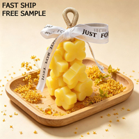 Coffret Cadeau Aromathérapie Personnalisé avec Logo, Savon Osmanthus en Forme de Gâteau de Lune, Savon Hydratant Réaliste en Forme d'Osmanthus pour le Festival de la Mi-Automne