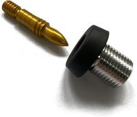 CUEELF Premium 3/8-16 Kit d'extension de bouchon de queue de billard, plusieurs couleurs en option