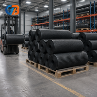 Planche de drainage composite avec géotextile de haute qualité résistant aux perforations pour le drainage des fondations des murs de sous-sol