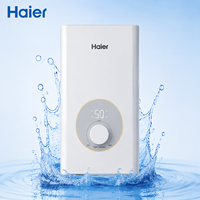 Chauffe-eau instantané sans réservoir de haute qualité 3,8 kW 230 V 50 Hz pour camping-car et usage extérieur, boîtier en plastique, économe en énergie, écran LCD, interface en anglais