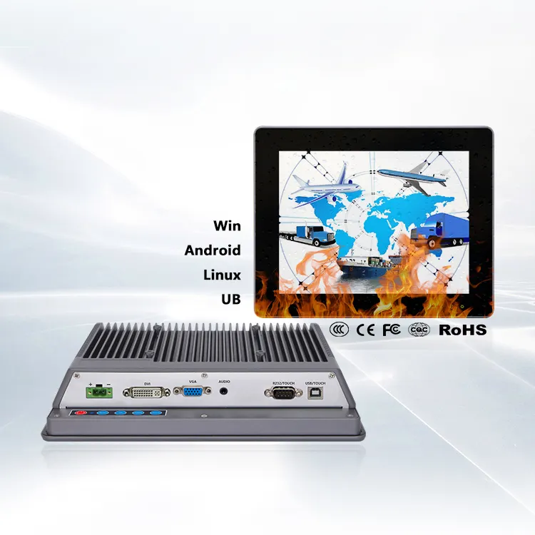 זול תעשייתי מוטבע שולחניים דיגיטלי שילוט ומציג telematic 10.1 אינץ tablet צג אנדרואיד עבור a4 מכונת כריכה