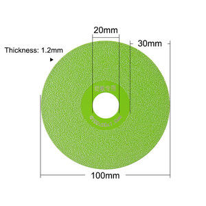 100mm Laser Gelaste Nitride Diamant Tegelzaagblad Marmer Zaagblad Keramiek Glas Jade Slijpschijf voor Hoekfrees Rotatie - Product Image 6