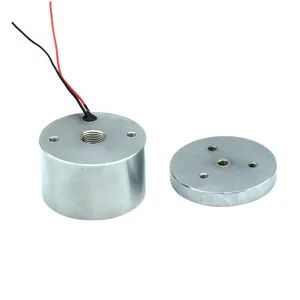 DC 24V 50Kg 100Lbs Kleines elektro magnetisches Schloss Micro Round Shape Magnets chloss für die Tür