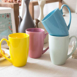 الترويجي متعدد الألوان السيراميك اقداح القهوة الخزفية مجموعة - Product Image 3