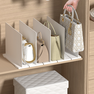 Lot de 3 diviseurs d'étagères de <span class=keywords><strong>bureau</strong></span> de supermarché en acrylique en plastique séparateurs de stockage de vêtements vente en gros - Product Image 2
