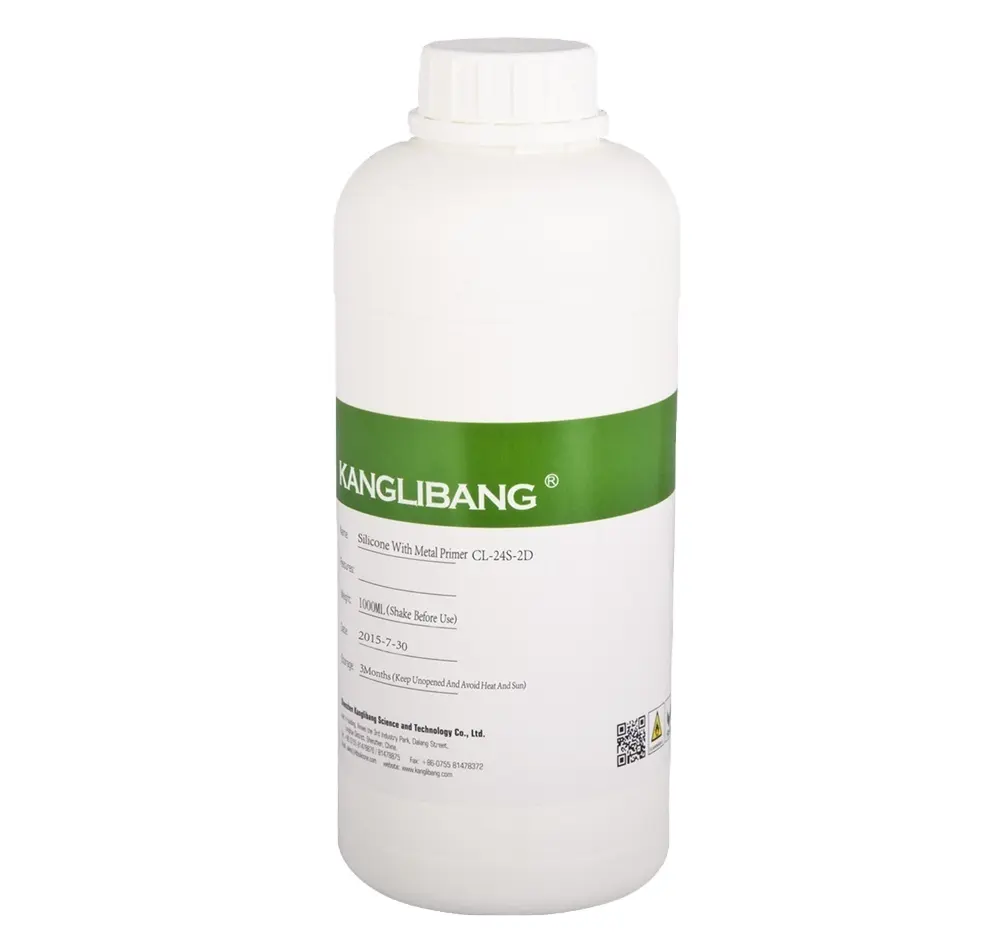 Kanglibang HTV Silicone Rubber Primer Activator for Silicone Bonding with Aluminum Compression Molding Metal Materials