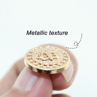 Boutons en métal plaqué vintage en relief, laiton antique, taille et logo personnalisés, perles, boutons pour costume, veste, blazer, jeans pour hommes