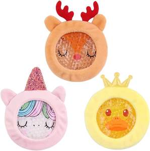 Compresas de Gel Frío Redondas Mini de PVC Suave con Logotipo Personalizado para Alivio de <span class=keywords><strong>Fiebre</strong></span> <span class=keywords><strong>en</strong></span> Niños y Reducción de Hinchazón por Dientes del Sabero - Product Image 4