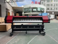 Harga Pabrik Printer Flex Banner 6Ft 1.8M Mesin Cetak Sublimasi Digital Printer Format Besar Eco Solvent