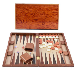 Tùy chỉnh cá nhân handmade gỗ sang trọng Du Lịch Gấp backgammon trò chơi juegos De Mesa miếng và cờ vua để bán - Product Image 6