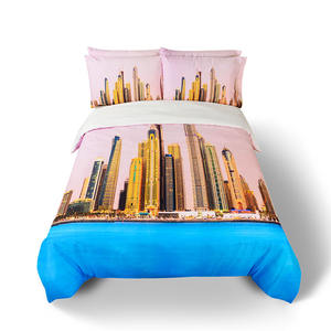 Sábana de poliéster con estampado 3D <span class=keywords><strong>barata</strong></span>, Sábana doble, fundas de almohada, juego de <span class=keywords><strong>funda</strong></span> nórdica, sábanas para cama de niños - Product Image 2