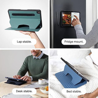 Funda Ultrafina Anticaídas para iPad Pro de 12.5 Pulgadas con Soporte Magnético para Carga Inalámbrica del Lápiz, Admite Personalización