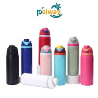 Tasse cadeau en acier inoxydable 304 avec poignée antidérapante caoutchoutée, style nordique, plusieurs couleurs, 6-12 heures, portable pour le bureau et l'extérieur