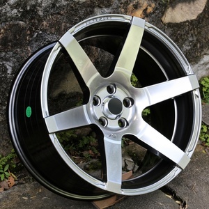 Llantas de Aleación de Aluminio Personalizadas al por Mayor de 17-18 Pulgadas, Acabado Plateado, Diseño de Seis Radios para Golf 4, Accord, Jia Mei, <span class=keywords><strong>Freeda</strong></span>, Sonata - Product Image 5