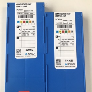 Insertos de Carburo de Tungsteno para CNC VBMT160408-<span class=keywords><strong>HMP</strong></span> PC9030 Korloys, Cuchilla de 20 mm, Grosor de 2.0 mm, Orificio de 16 mm, Recubrimiento PVD/CVD, 40-60HRC, Herramienta de Torneado - Product Image 5