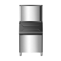 Remplissage automatique d'eau grande machine à glaçons 185KG/24 heures pour le commerce