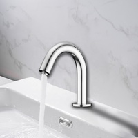 Robinet chauffe-eau électronique instantané Vancalon, sans contact, en laiton, pour lavabo froid, à poser sur comptoir, design moderne