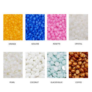 <span class=keywords><strong>Cire</strong></span> chaude synthétique en perles Angelina OEM en vrac, qualité supérieure, 1000g, sans colophane, bleu glacier, pour épilation des cheveux en salon de beauté et à domicile - Product Image 6
