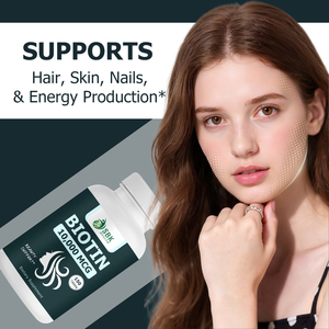 OEM ODM Custom Pure Biotin Tablets for Hair Growth Nails Care Deigned for Adults Beauty Support Tablets Dietary <b>Supplement</b> - Product Image 3