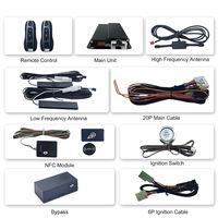 Système de démarrage à distance CARQSENG, démarrage par bouton-poussoir, entrée sans clé, DC12V CANBUS Plug&Play, contrôle par application, alarme de voiture pour Porsche Macan Cayenne