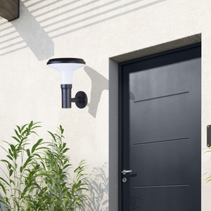 Mistai Aluminum <b>Solar</b> Sensor Garden Lamp 3000K-6000K 3.2V Waterproof IP65 LED Wall <b>Light</b> Outdoor with 3-Year Warranty & Dimmable - Product Image 2